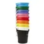 Bucket 12 Liter Polypropylene and Stainless steel 325x330x330mm Also see Bucket Lid 5687 and Wall holder 16200 Red
