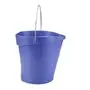 Bucket 12 Liter Polypropylene and Stainless steel 325x330x330mm Also see Bucket Lid 5687 and Wall holder 16200 Purple