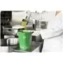 Bucket 6 Liter Polypropylene and Stainless steel 260x270x258mm Also see Bucket Lid 5689 and Wall holder 16200 Green