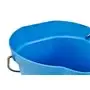 Bucket 6 Liter Polypropylene and Stainless steel 260x270x258mm Also see Bucket Lid 5689 and Wall holder 16200 Blue