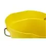 Bucket 6 Liter Polypropylene and Stainless steel 260x270x258mm Also see Bucket Lid 5689 and Wall holder 16200 Yellow