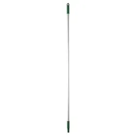 Vikan Hygiene Aluminum Handle - 1460mm - Ø25mm - Green - with Screw Thread