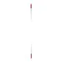Vikan Hygiene Aluminum Handle - 1460mm - Ø25mm - Red - with Screw Thread