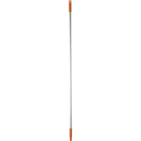 Vikan Hygiene Aluminum Handle - 1460mm - Ø25mm - Orange - with Screw Thread