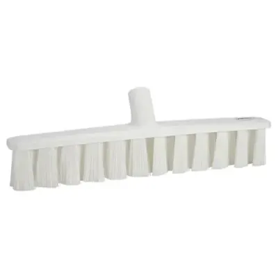 Vikan UST Floor Sweeper - White - Soft Fibers - 400mm