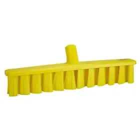Vikan UST Floor Sweeper - Yellow - Medium Fibers - 400mm