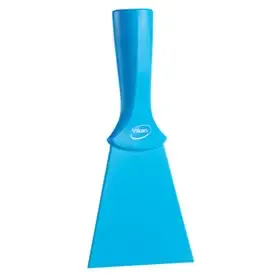 Vikan Hygiene Nylon Hand Scraper - Blue - 100mm - with Screw Thread