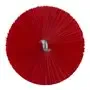 Vikan Hygiene Pipe Brush for Flexible Cable - Red - Medium Fibers - 200mm - Ø40mm