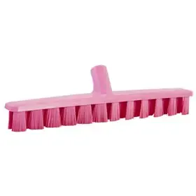 Vikan UST Floor Scrubber - Pink - Hard - 400mm