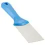 Vikan Hygiene Hand Scraper with Stainless Steel Blade - Blue - 50mm