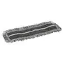 Vikan Microfibre Damp47 - Microfibre Flat Mop - Dark Gray - Pocket - 40cm
