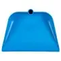 Vikan Hygiene Dust Pan with Upright Aluminum Handle 75cm - Blue - 330mm