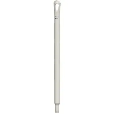 Vikan Hygiene Plastic Short Handle - 650mm - Ø32mm - White