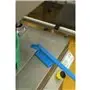 Vikan Hygiene Precision Brush Long Handle - Blue - Medium Fibers - 600mm
