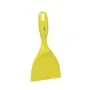 Vikan Hygiene Hand Scraper - Metal Detectable - Yellow - Straight - 102mm