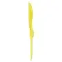 Vikan Hygiene Hand Scraper - Metal Detectable - Yellow - Straight - 102mm