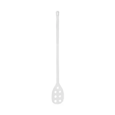 Vikan Hygiene Stirring Spatula with Perforated Blade - Metal Detectable - White - Ø31mm - 1200mm