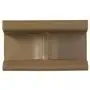 Vikan Hygiene Hi-Flex Part for Hanging System: Clamp Module for Rail - Brown