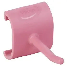 Vikan Hygiene Hi-Flex Part for Hanging System: hook module for Rail - Pink