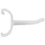 Vikan Hygiene Hi-Flex Part for Hanging System: hook module for Rail - White
