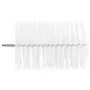 Vikan Hygiene Pipe Brush for Flexible Cable - White - Medium Fibers - Ø120mm - 210mm