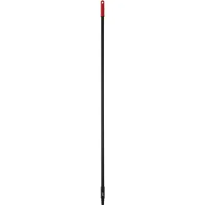 Vikan Transport Wooden Handle - 1560mm - Ø25mm - Black - with Screw Thread