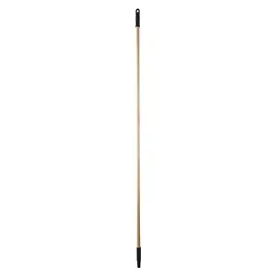 Vikan Classic Blank Wooden Handle - 1760mm - Ø25mm - with Screw Thread