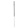 Vikan Microfibre Aluminum Handle - 1375mm - Ø29mm - Clickfit - Gray - Ergonomic
