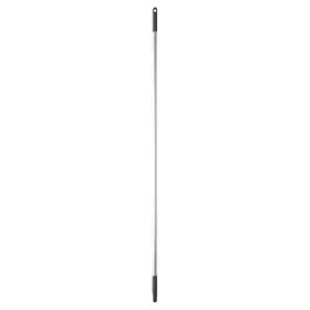Vikan Microfibre Aluminum Handle - 1500mm - Ø22mm - Gray - with Screw Thread