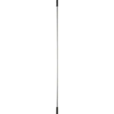 Vikan Microfibre Aluminum Handle - 1500mm - Ø22mm - Gray - with Screw Thread