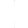 Vikan Microfibre Aluminum Telescopic Handle - 1490-4000mm - Ø29mm - Gray - Clickfit