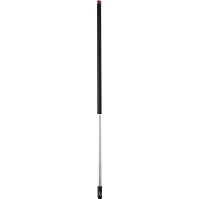 Vikan Transport Aluminum Handle with Water Throughput - Hose Barb - 1565mm - Ø31mm - Black