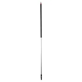 Vikan Transport Aluminum Handle with Water Throughput - Hose Barb - 1935mm - Ø31mm - Black