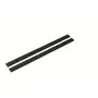 Vikan Microfibre Replacement Strips for Superior Mop Frame - Black - 365mm - set of 2 strips