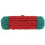 Vikan Transport Washing Brush with Water Passage - Rubber Bumper - Oval - Black - Soft Fibers - 270mm