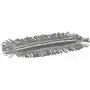 Vikan Microfibre Damp48 - Heavy Duty Microfibre Flat Mop - Gray - Velcro - 250mm