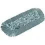 Vikan Microfibre Damp43 - Microvezel Vlakmop - Grijs - Klittenband - 250mm
