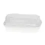 Kraft Sushi Tray Brown/Black 160x91x24mm + PET Lids -Horecavoordeel.com-