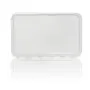Kraft Sushi Tray Brown/Black 241x152x24mm + PET Lids -Horecavoordeel.com-