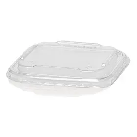 Lids 129 Series PP Transparent Square 129 x 129mm -Horecavoordeel.com-