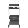 Vikan Hygo Mobile Cleaning Station Unassembled 780mm White