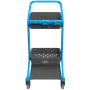 Vikan Hygo Mobile Cleaning Station Unassembled 780mm Blue