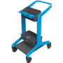 Vikan Hygo Mobile Cleaning Station Unassembled 780mm Blue