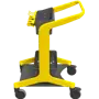 Vikan Hygo Mobile Cleaning Station Unassembled 780mm Yellow