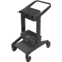 Vikan Hygo Mobile Cleaning Station Unassembled 780mm Black