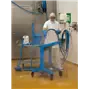 Vikan Hygo Mobile Cleaning Station Unassembled 780mm Blue