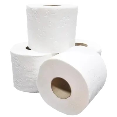 Toiletpapier Traditioneel  Super Tissue 2 laags 400 vel Verpakking 10 x 4 rollen