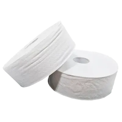 Toiletpapier Maxi Jumbo  100% Recycled 1 laags 525 meter Verpakking 6 rollen