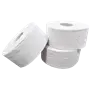 Toiletpapier Mini Jumbo Recycled Tissue 2 laags 180 meter  Verpakking 12 rollen