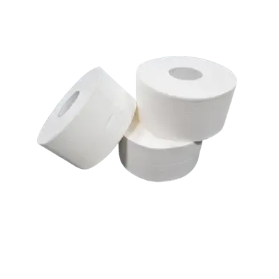Toiletpapier Mini Jumbo 100% Cellulose  2 laags 180 meter  Verpakking 12 rollen